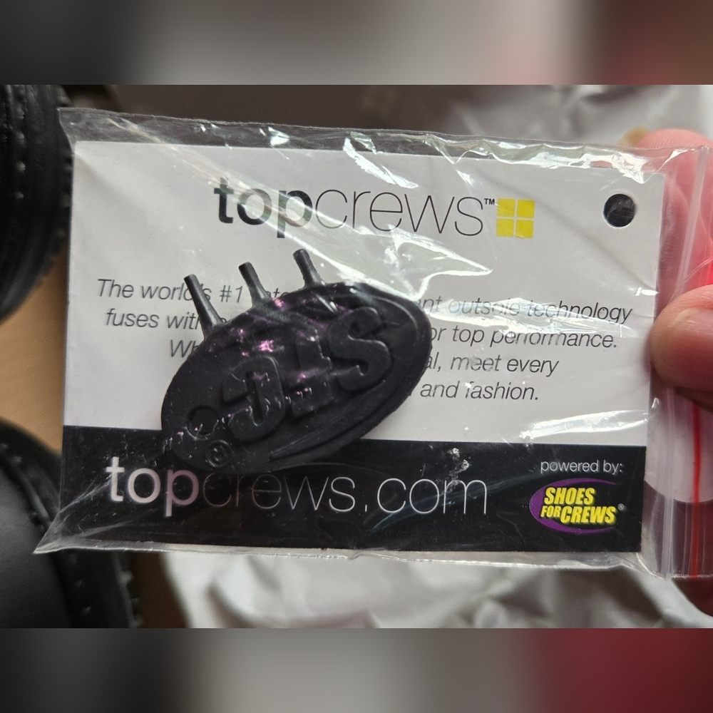 Dansko -Shoes For Crews Black Non Slip Mule Clogs Sz7.5 NEW IN BOX - Picture 3 of 9